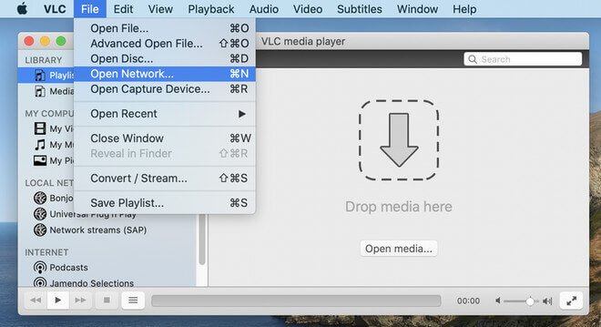 Download YouTube videos to Mac with VLC