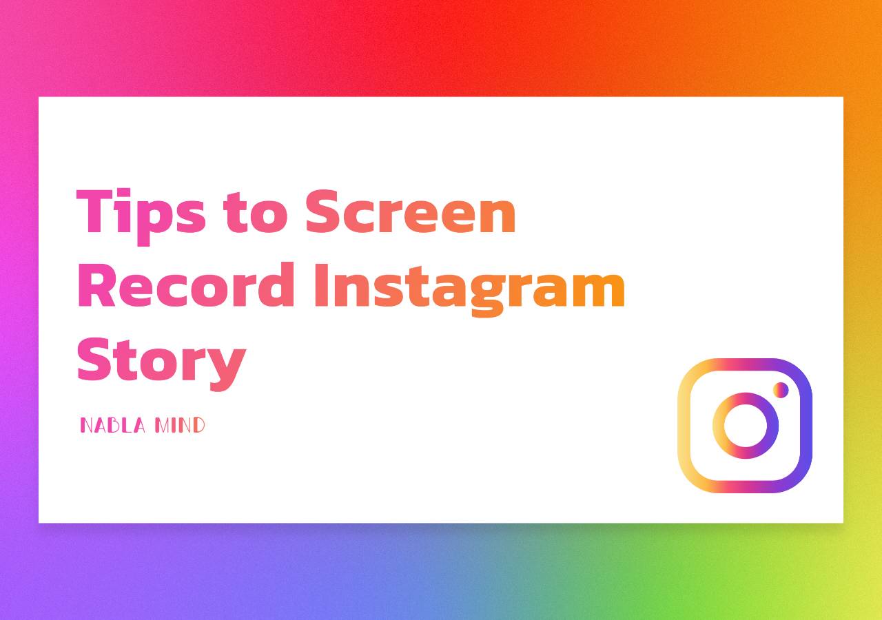 3 Methods for Screen Recording Instagram Story on Any Device