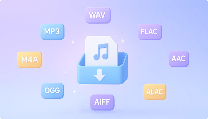 8 Audio Formats