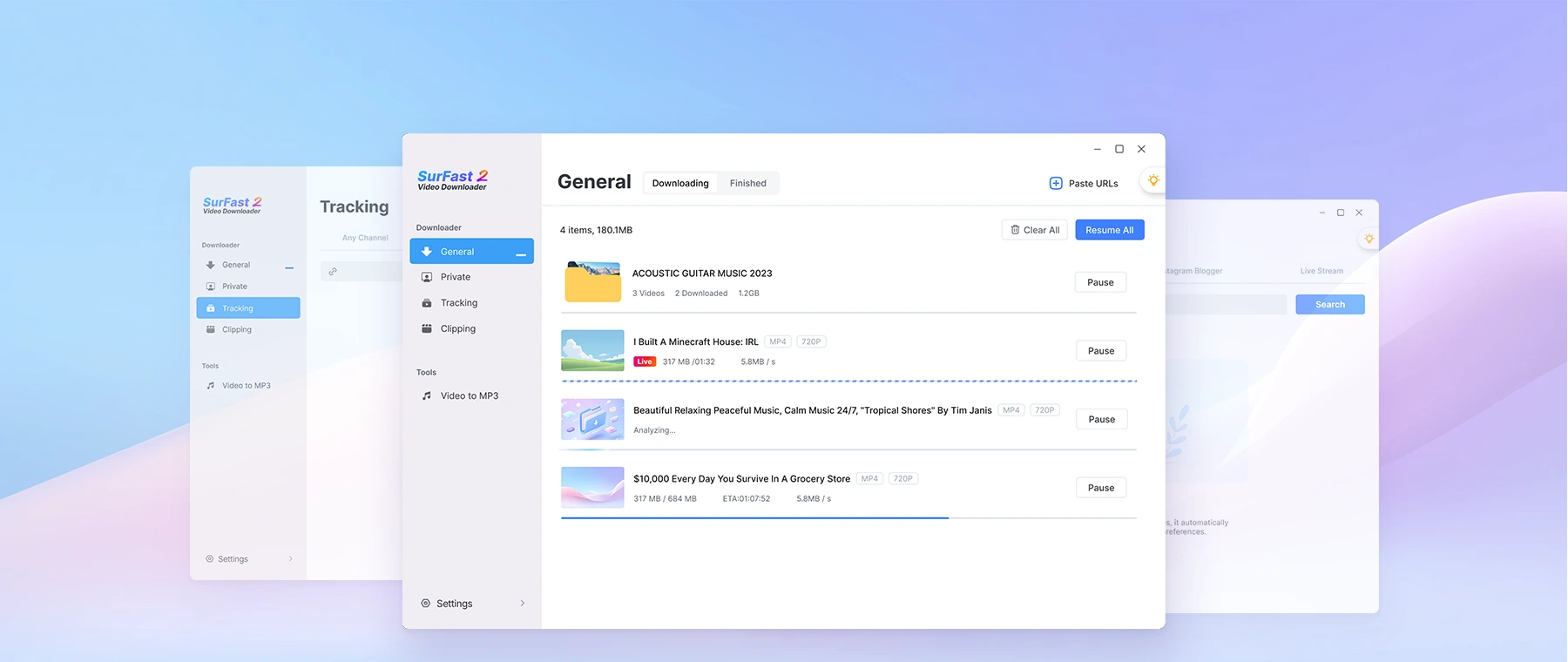 SurFast Video Downloader Banner Image